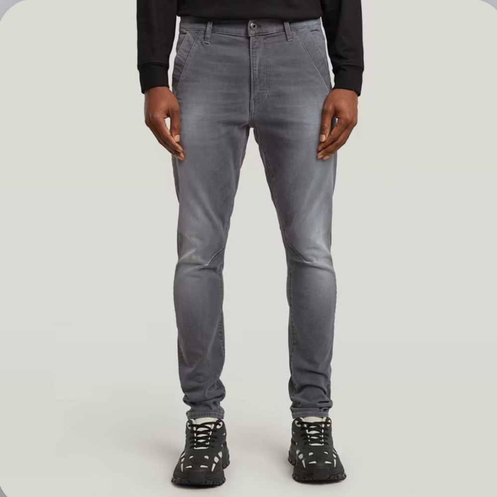 G-STAR RAW KAIRORI 3D SLIM FADED GREY JEANS SIZE 30